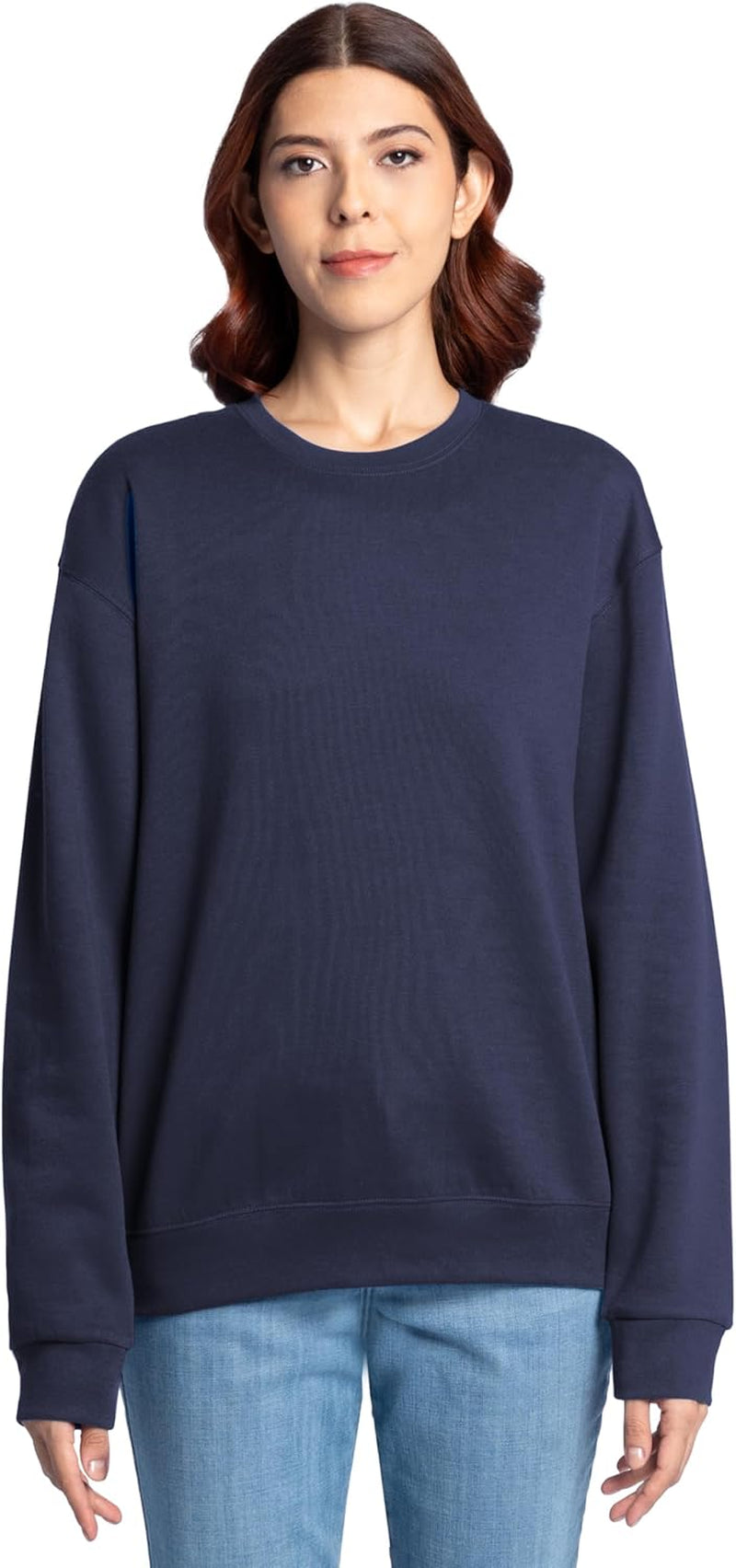 Men'S Eversoft Fleece Crewneck Sweatshirts, Moisture Wicking & Breathable, Sizes S-4X