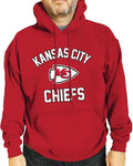 NFL Gameday Adult Hooded Sweatshirt, Pro Football Fleece Hoodie Pullover Sweatshirt