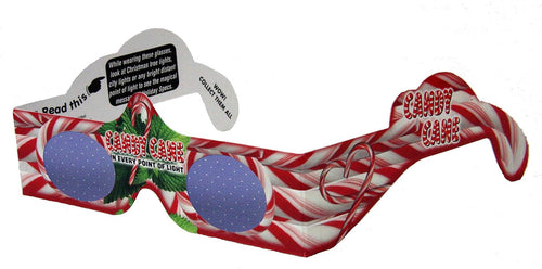 3D Christmas Glasses - 10 Pack  - Hologram Holiday Images