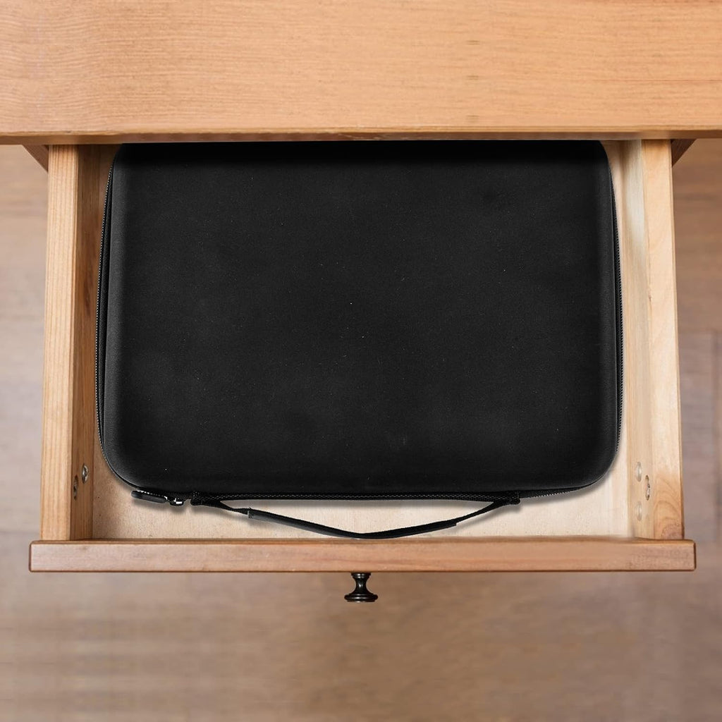 Hard Battery Organizer Storage Box, Carrying Case Bag Holder - Holds 148 Batteries AA AAA C D 9V - with Battery Tester BT-168 (Batteries Are Not Included)